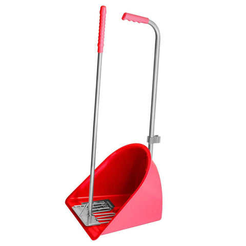 This is a photograph of the Red Tubtrug Tidee. This is mainly used to clean up animal waste after your pets.