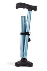 An image of a blue hurrycane walking stick