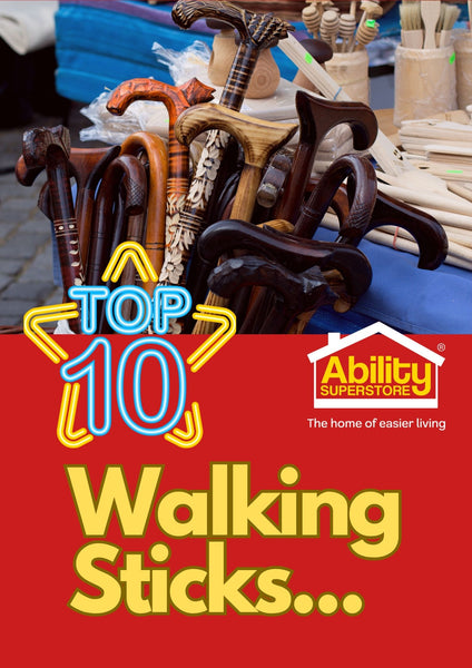 Top 10 Walking Sticks – Ability Superstore
