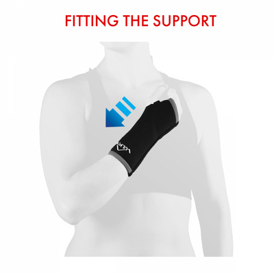 Zensah Compression Wrist Support - Wrist Sleeve for  