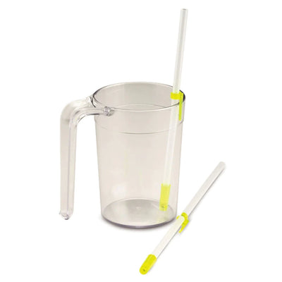 Reusable Drinking Straws : 18 inches long, large diameter adapted
