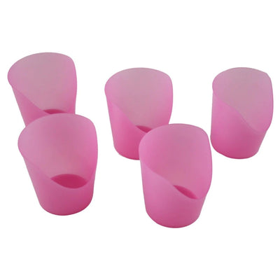 Pack of 10 Large Flexible Drinking Cups with Nose Mold Cutout