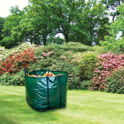 2 X 150L Garden Waste Bags - Heavy Duty Large Refuse Storage Sacks with  Handles