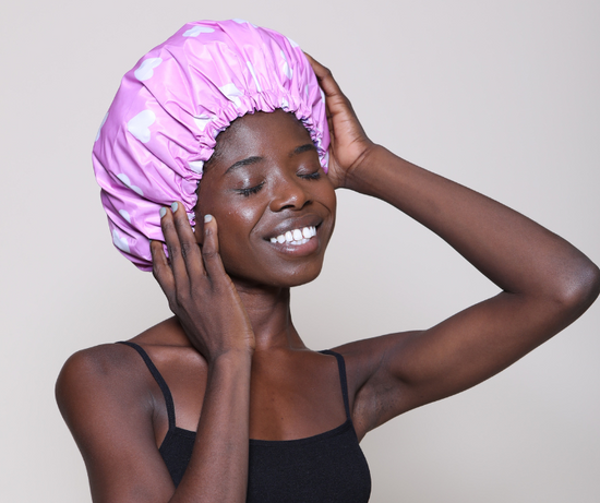 SET SATIN - Protege tu cabello y mantenlo seco - Gorro Black Satin Hai –  AfricanFabs
