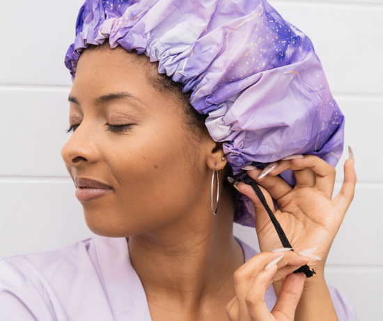Girls Satin-lined Shower Cap – Always Covered