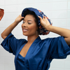 Glow by Daye Satin Lined Shower Cap