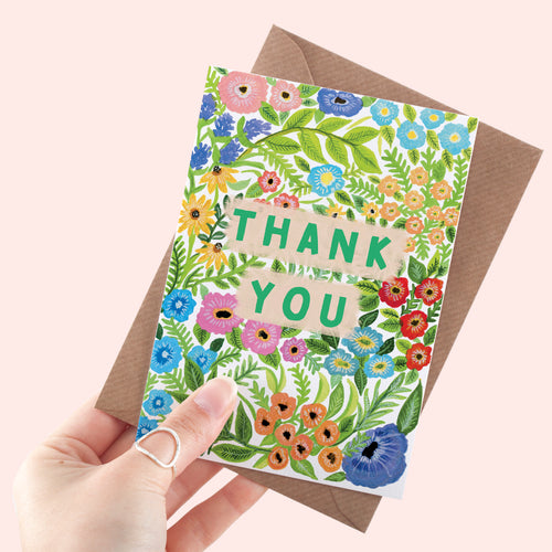 Tropea Thank You Card Set — Wildly Floral Co.