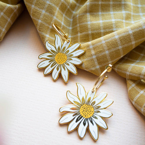 Dainty Daisy Keyring – Little Poppet and Co