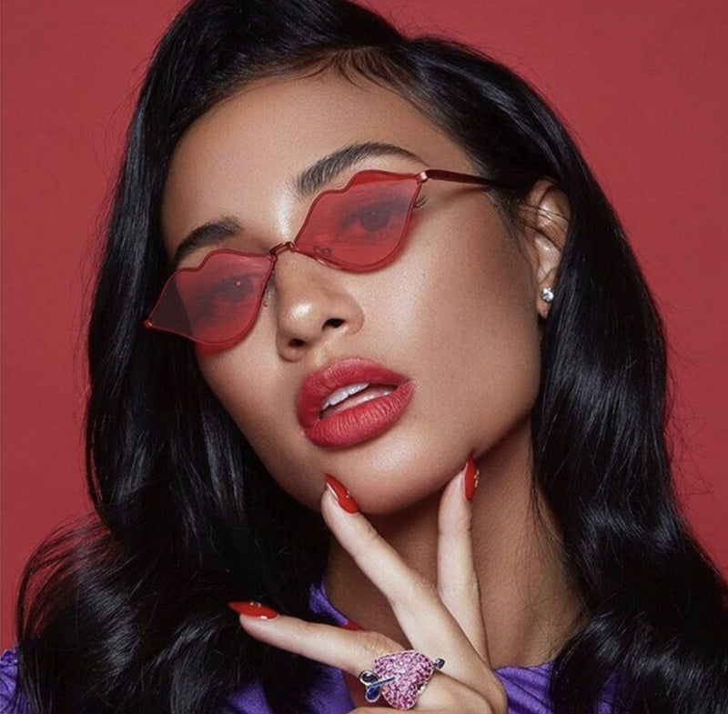 Red Lips Sunglasses - Bonafide Glam