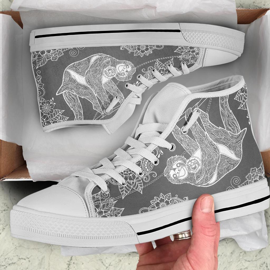 sloth converse shoes