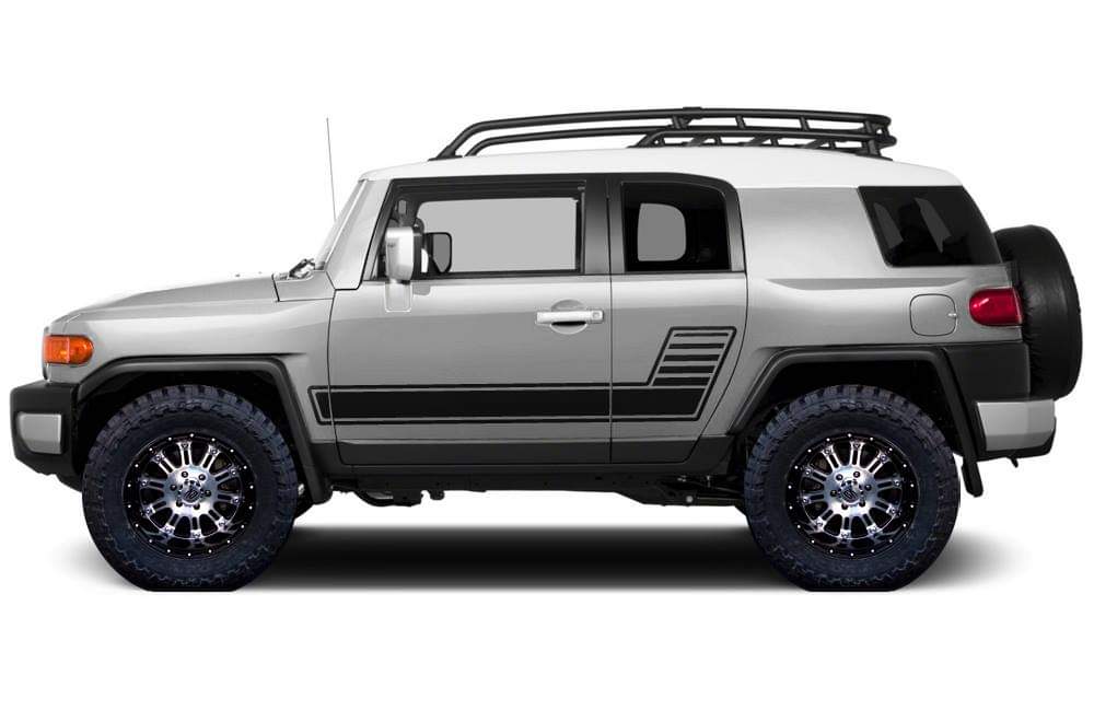 Toyota Fj Cruiser Side Decal Set Available In Many Colors