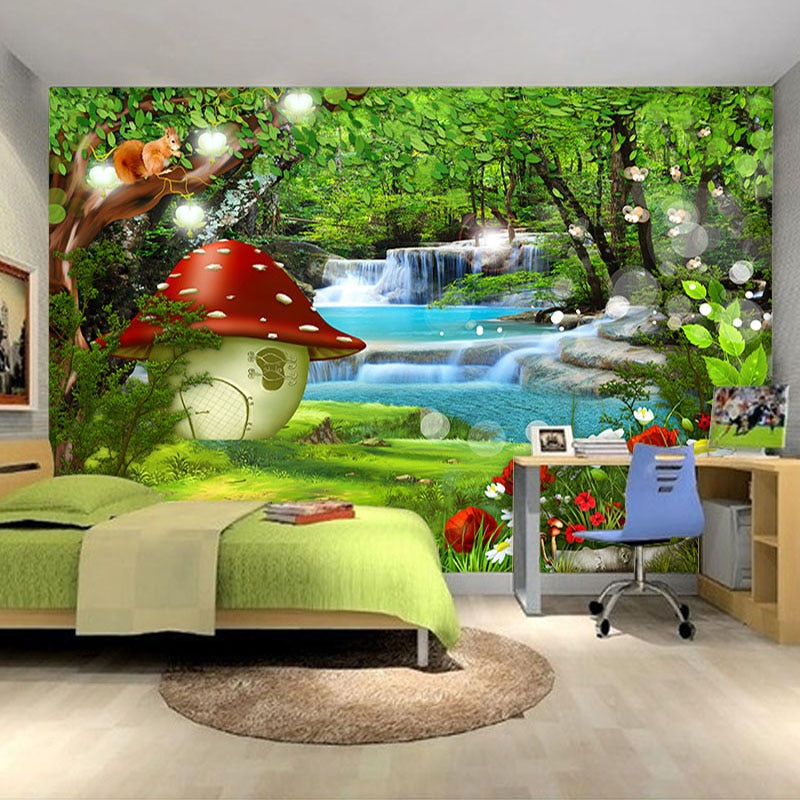Custom Mural Wallpaper Waterproof Papel De Parede 3D Kids Room Baby Be –  SallyHomey Life's Beautiful