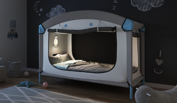 Cubby Bed at Night