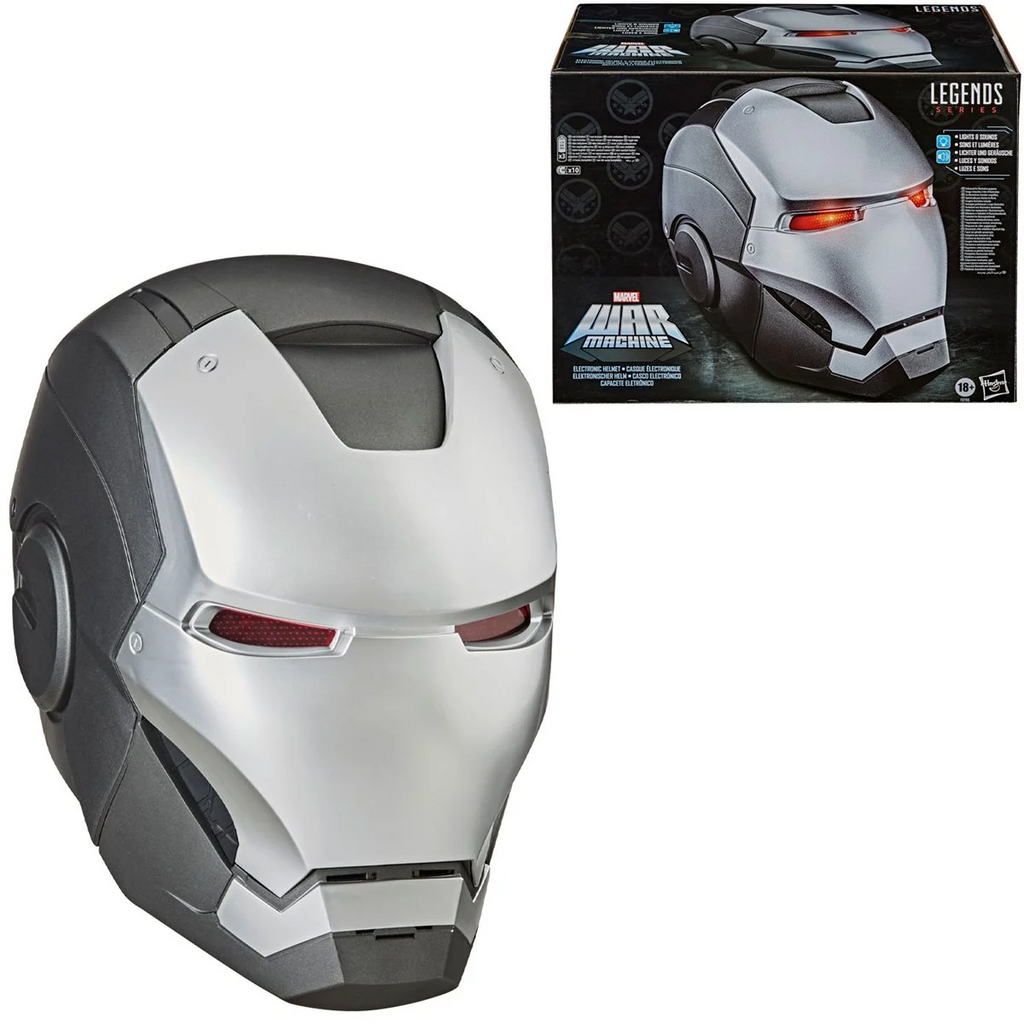 marvel legends series war machine electronic helmet