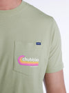 The Sandbar (T-Shirt) - Green - Image 2 - Chubbies Shorts