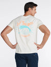 The Lost In Paradise - Cream (T-Shirt) - Image 2 - Chubbies Shorts