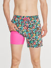 The Bloomerangs 5.5" (Lined Classic Swim Trunk) - Image 1 - Chubbies Shorts
