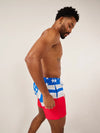 The Braves 5.5" (Classic Lined Swim Trunk) - Image 3 - Chubbies Shorts