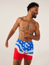 The Braves 5.5" (Classic Swim Trunk) - Image 1 - Chubbies Shorts