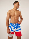 The Braves 7" (Classic Lined Swim Trunk) - Image 1 - Chubbies Shorts