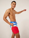 The Braves 7" (Classic Lined Swim Trunk) - Image 3 - Chubbies Shorts