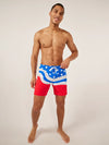 The Braves 7" (Classic Lined Swim Trunk) - Image 5 - Chubbies Shorts