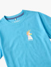 The Cool Rooster (Boys Non Pocket T-Shirt) - Royal Blue - Image 2 - Chubbies Shorts