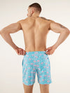 The Domingos Are For Flamingos 7" (Classic Swim Trunk) - Image 2 - Chubbies Shorts
