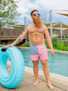 The Mericas 5.5" (Faded Classic Swim Trunk) - Image 2 - Chubbies Shorts