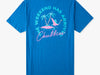 The Navy Circle (Non Pocket Graphic Tee) - Image 2 - Chubbies Shorts