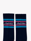The Navy Colorblock Socks - Image 3 - Chubbies Shorts