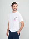 T-Shirt (Neon Dream - White) - Image 3 - Chubbies Shorts