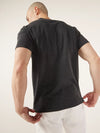 The 24/7, 365 (Pocket T-Shirt) - Faded Black - Image 2 - Chubbies Shorts