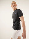 The 24/7, 365 (Pocket T-Shirt) - Faded Black - Image 3 - Chubbies Shorts