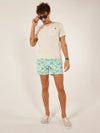 The 24/7, 365 (Pocket T-Shirt) - Oatmeal Heather - Image 5 - Chubbies Shorts