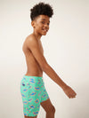The Apex Swimmers (Boys Classic Lined Swim Trunk) - Image 3 - Chubbies Shorts