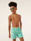 The Apex Swimmers (Boys Classic Lined Swim Trunk) - Image 4 - Chubbies Shorts