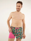 The Bloomerangs 4" (Lined Classic Swim Trunk) - Image 1 - Chubbies Shorts