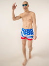 The Braves 4" (Classic Swim Trunk) - Image 4 - Chubbies Shorts