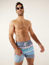 The Cadillacs 4" (Classic Lined Swim Trunk) - Image 1 - Chubbies Shorts