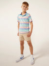 The Colorburst (Boys Performance Polo) - Image 4 - Chubbies Shorts