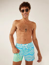 The Desert Dawns 4" (Classic Lined Swim Trunk) - Image 1 - Chubbies Shorts