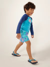 The Dino-mite (Toddler Rashguard) - Image 3 - Chubbies Shorts