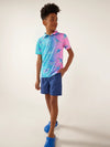 The Dino Delight (Boys Performance Polo) - Image 5 - Chubbies Shorts