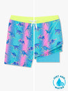 The Dino Delights (Boys Magic Classic Lined Swim Trunk) - Image 2 - Chubbies Shorts