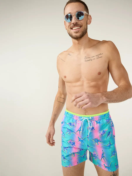 Men's Beach Swim Shorts Boxer Briefs Swimming Pants Underwear