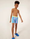 The Dino Delights (Boys Magic Swim Trunk) - Image 5 - Chubbies Shorts