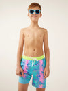 The Dino Delights (Boys Magic Classic Lined Swim Trunk) - Image 1 - Chubbies Shorts