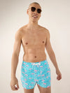 The Domingos Are Flamingos 4" (Classic Swim Trunk) - Image 1 - Chubbies Shorts