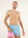 The Domingos Are For Flamingos 4" (Lined Classic Swim Trunk) - Image 1 - Chubbies Shorts